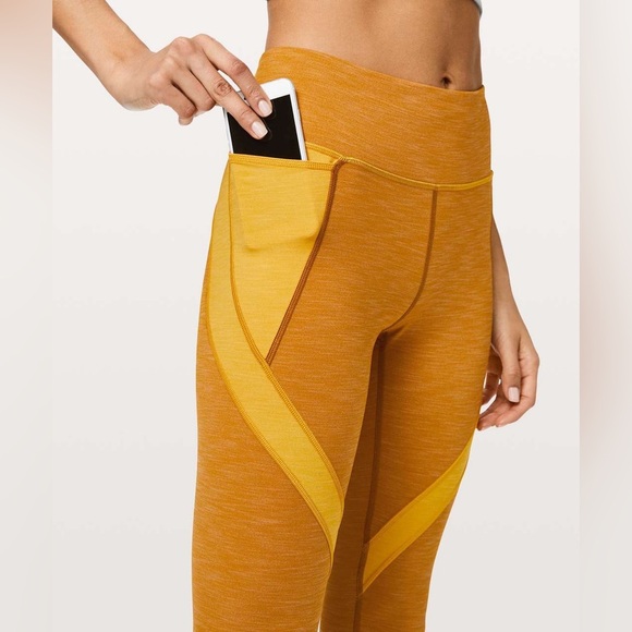 Lululemon Early Extension High-Rise Tight 28" Heathered Fools Gold size 2 - Picture 11 of 11